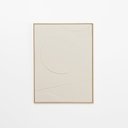 Ver imagem 1 de Quadro Arte em Relevo com Moldura Ps Bamboo Natural 60cm X 80cm 28171s