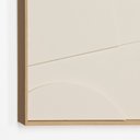 Ver imagem 3 de Quadro Arte em Relevo com Moldura Ps Bamboo Natural 60cm X 80cm 28171s