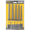 Ver imagem 2 de Kit 5 Pincéis Lavagem Limpeza Detalhamento Automotivo Vonder Estética Carro Moto