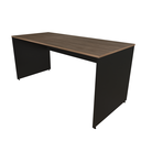 Ver imagem 2 de Escrivaninha Mesa Escritório 180cmx70cm 180cm Preto E Carvalho Mel