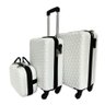 Kit de 3 Malas de Viagem Branca - 1