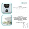 Travesseiro Látex Basic Perfil Baixo 45x65cm - Flocos de Látex - Ideal para Dormir - Madrigal - 4