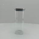 Ver mais imagens de Pote Hermético de Borossilicato 1,8L Transparente 26x10x10cm Mantimentos Cozinha