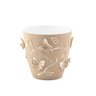 Vaso de Flores Plantas Cachepot 3D Floreira de Mesa Decor 700ml Plasvale Pequeno Borboletas - 1