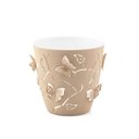 Ver imagem 1 de Vaso de Flores Plantas Cachepot 3D Floreira de Mesa Decor 700ml Plasvale Pequeno Borboletas