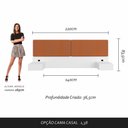 Ver imagem 4 de Cabeceira Suspensa Casal Portugal - Móveis Arapongas