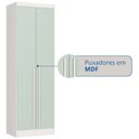 Ver imagem 7 de Guarda-roupa Modulado 2 Portas com Prateleiras e Cabideiro Infinity