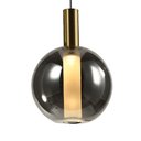 Ver imagem 2 de Lustre Pendente Skylight Spia 4089 21cm Led Bivolt Dourado e Fumê