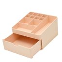 Ver imagem 1 de Gaveteiro de Mesa Organizador Multiuso com Divisórias Rosa