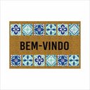 Ver imagem 2 de TAPETE DE ENTRADA BEM VINDO, MEDIDA PORTA.