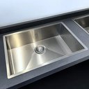 Ver imagem 2 de Cuba Gourmet Pia Aço Inox 304 Cozinha Profissional 70x40cm Cozix