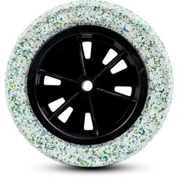 Roda+pneu Maciço Force Linha Leve 3.25x8x3/4 (19mm) - 1