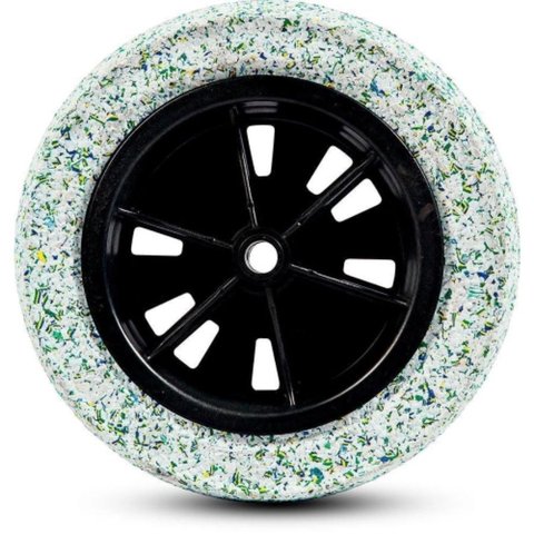 Roda+pneu Maciço Force Linha Leve 3.25x8x3/4 (19mm)