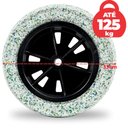 Ver imagem 3 de Roda+pneu Maciço Force Linha Leve 3.25x8x3/4 (19mm)
