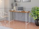 Ver imagem 1 de Mesa Secretaria 1,36 Mt Kappesberg Canela/branco Li003-cnbr