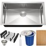 Cuba Inox 304 Quadrada Gourmet Plana Cozinha 80x40 Smartinox S8040ta - 1