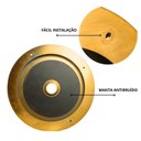 Ver imagem 5 de Cuba Inox Redonda para Banheiro Aço Inox 304 Ralo com Click
