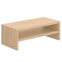Ver imagem 3 de Kit 02 Suportes Stand Para Monitores Mesa Escritório Home Office Lap L03 Amadeirado - Lyam Lyam Deco