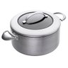 Caçarola Alta em Aço Inox com Tampa de Vidro 26cm Ctx Scanpan - 1