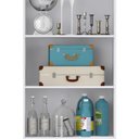 Ver imagem 7 de Armario Multiuso 2 Portas 183x60 Cm 2000191 Branco Armoveis