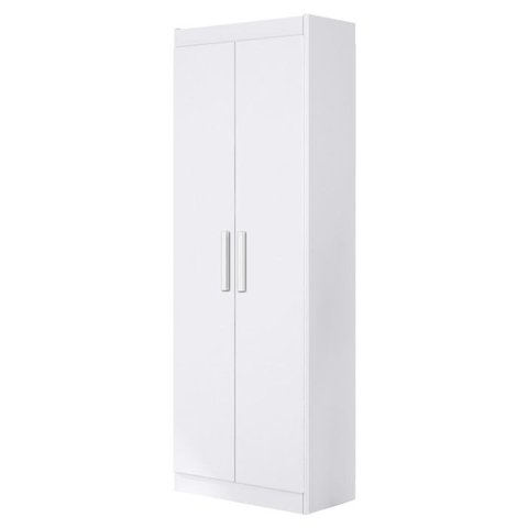Armario Multiuso 2 Portas 183x60 Cm 2000191 Branco Armoveis