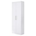 Ver imagem 1 de Armario Multiuso 2 Portas 183x60 Cm 2000191 Branco Armoveis