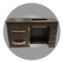 Ver imagem 7 de Gabinete Luxo 5 Gavetas P/maquina de Costura Doméstica Café