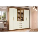Ver imagem 1 de Guarda Roupa Casal 6 Pts c/Vid 4GAV T594 Of White Kappesberg