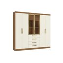 Ver imagem 2 de Guarda Roupa Casal 6 Pts c/Vid 4GAV T594 Of White Kappesberg