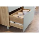 Ver mais imagens de Multiuso Lavanderia Marquesa C- 2 Portas e 2 Gavetas 70cm Nature-verde - Nesher