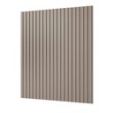 Ver imagem 1 de Painel Ripado Decorativo 200cm x 240cm 100% MDF Cor:Grigio