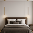 Ver imagem 3 de Lustre Luminária Pendente Tubo Tubeto Dourado Escovado 40cm + Lâmpada de Led Inl68