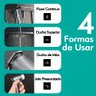 Ducha Slim Quadrada com ducha + torneira Para Aquecedor - 6