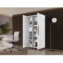 Ver imagem 7 de Armário para Escritório Multiuso 2 Portas com Chave 100% MDF Dacar Branco