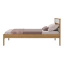Ver imagem 4 de Cama de Solteiro para Colchão 88 X 188 Cm Multimóveis Amêndoa Branco