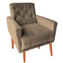 Ver imagem 3 de Kit Duas Poltronas Decotariva Sala de Estar Escritorio Lia Capuccino