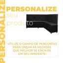 Ver imagem 7 de Kit Canto Alemão 4 Lugares com Baú Veludo Preto 1,25x1,60m Sofa Store