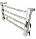 Ver imagem 1 de Toalheiro Elétrico Térmico Inox Polido 304 Timer Digital 1 Toalha - Fio do Lado Direito - 220 Volts
