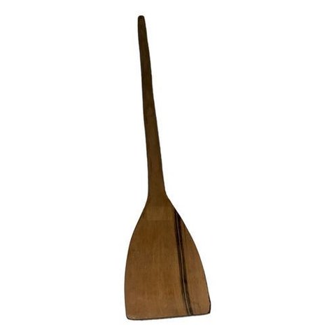 Espátula de Pau 80 Cm em Madeira Artesanal Teixeira Pro:marrom-claro