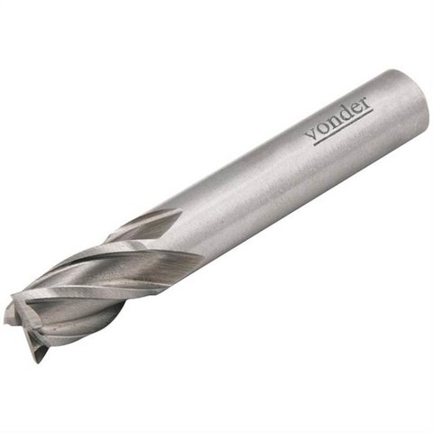 Fresa Topo em Aço Rápido 4 Cortes 5/16" - 53.16.516.000 - Vonder