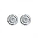 Ver imagem 1 de Conjunto 2 Rosetas Decorativas de Poliestireno R18 Homestar Branco