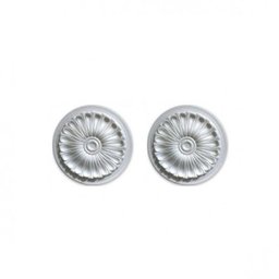 Conjunto 2 Rosetas Decorativas de Poliestireno R18 HomEstar - 1