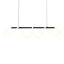Ver imagem 2 de Lustre Pendente Taschibra Zurique Led Bivolt Preto 3000k Luz Amarela 15051076