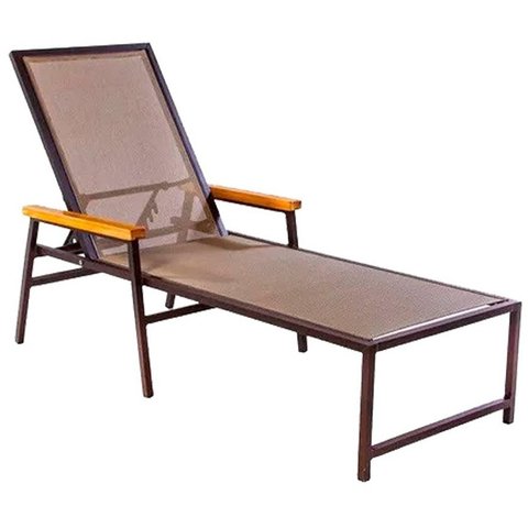 Cadeira Espreguiçadeira para Piscina Jardim Pousada Resistente