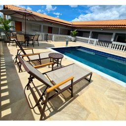 Cadeira Espreguiçadeira para Piscina Jardim Pousada Resistente - 2