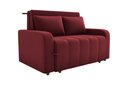 Ver imagem 1 de Sofá Cama Amora Veludo Vinho E432 - Matrix