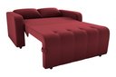 Ver imagem 3 de Sofá Cama Amora Veludo Vinho E432 - Matrix