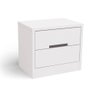 Mesa Cabeceira S822 c/ 2 Gavetas Polipropileno Branco - Kappesberg - 1