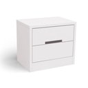 Ver imagem 1 de Mesa Cabeceira S822 c/ 2 Gavetas Polipropileno Branco - Kappesberg