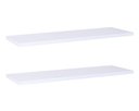 Ver imagem 1 de Kit com 2 Prateleiras 40 X 15cm Suporte Invisivel Cor Branco